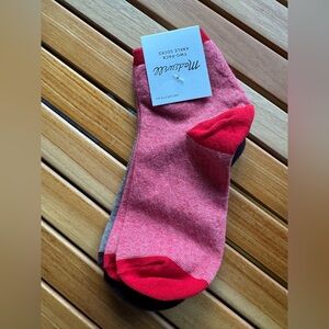 Madewell ankle socks NWT OS